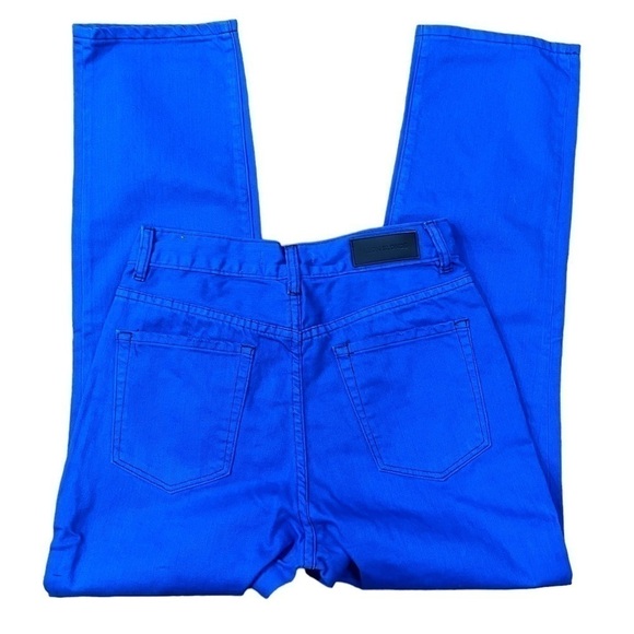 Neon Blonde NWT Size 26 Blue Lake Jean High Rise Distressed Button Fly “Cara” - Picture 6 of 10